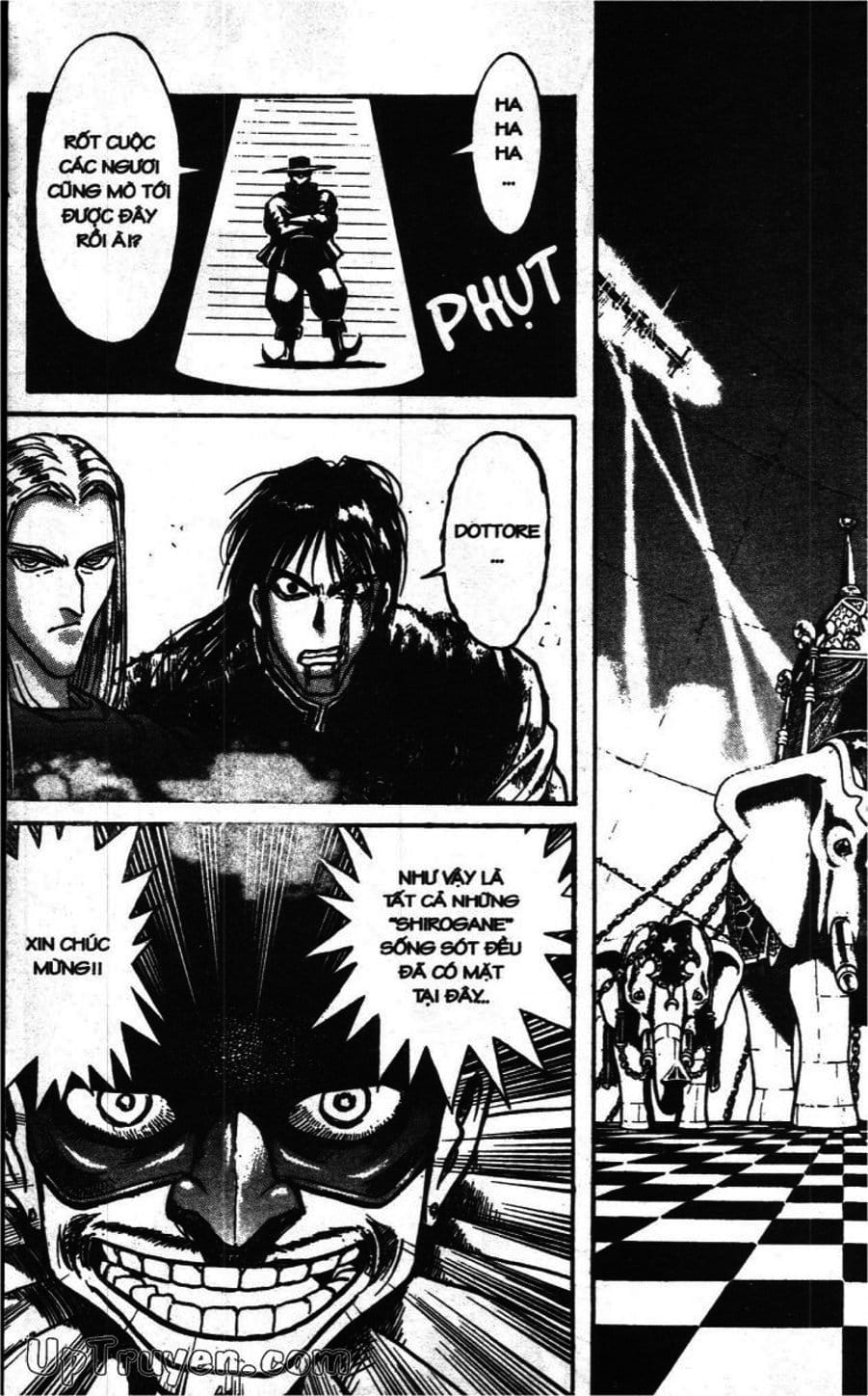 Truyện Tranh Gánh Xiếc Quái Dị - Karakuri Circus trang 5