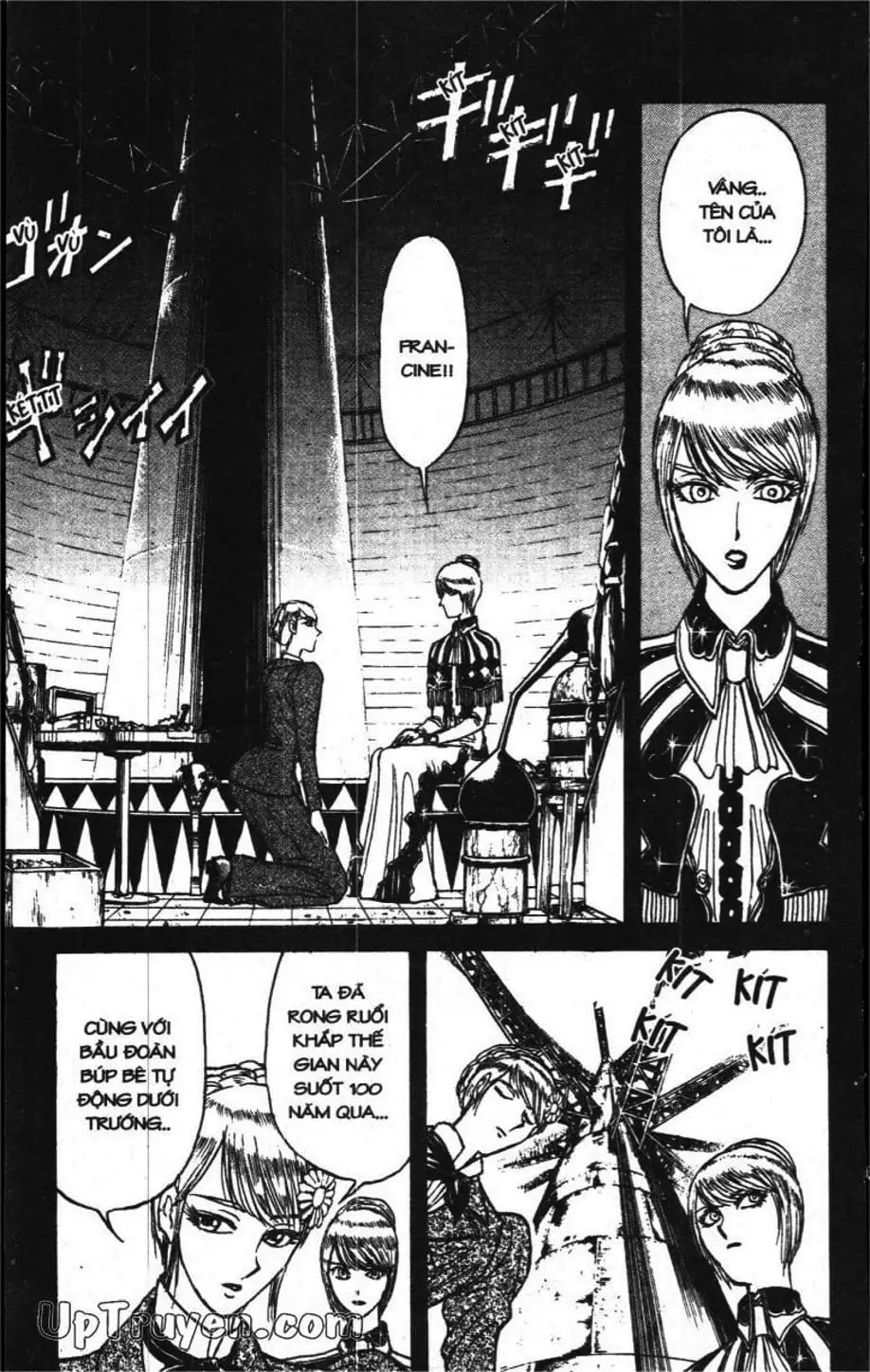 Truyện Tranh Gánh Xiếc Quái Dị - Karakuri Circus trang 5