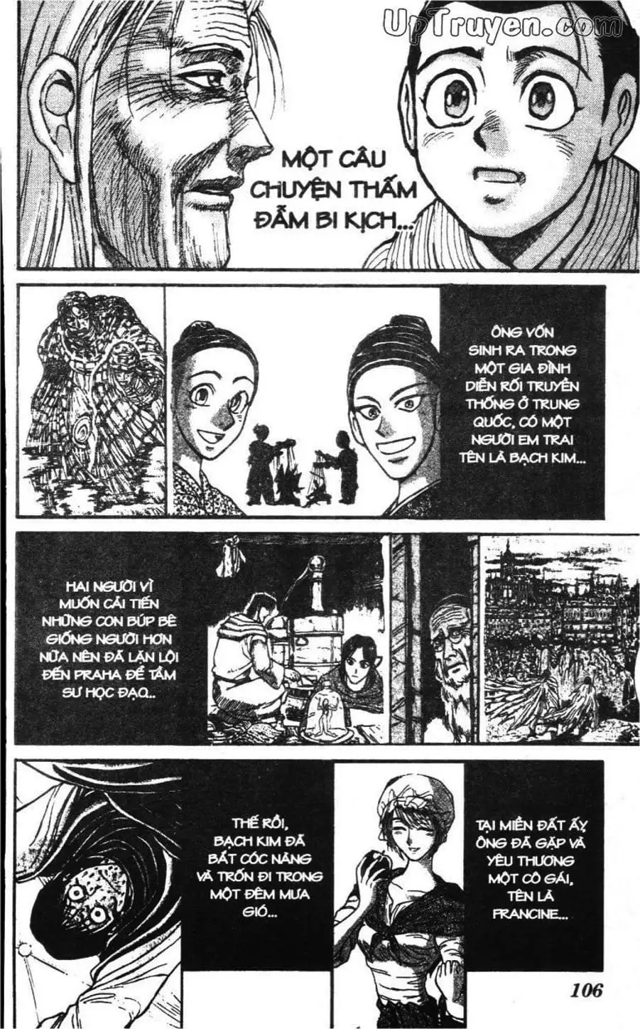 Truyện Tranh Gánh Xiếc Quái Dị - Karakuri Circus trang 5