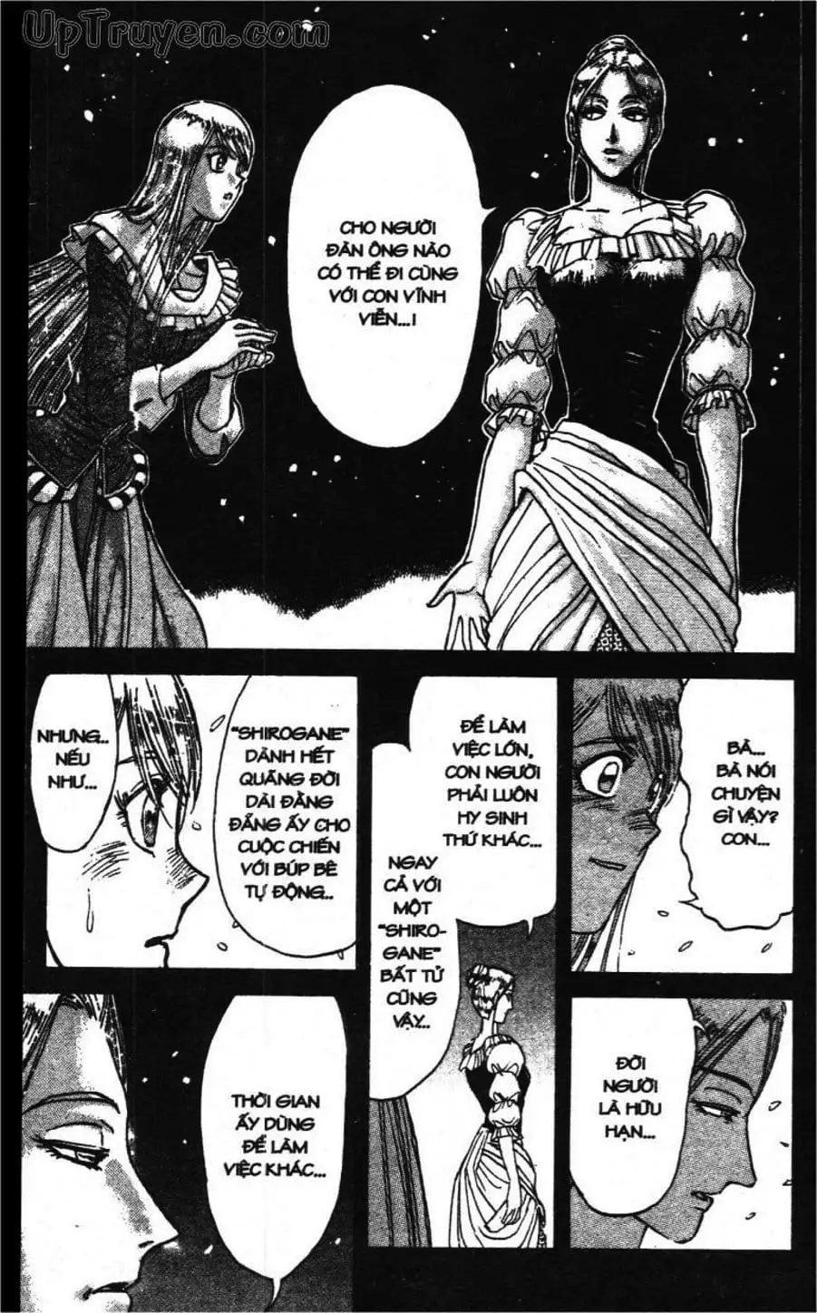 Truyện Tranh Gánh Xiếc Quái Dị - Karakuri Circus trang 5