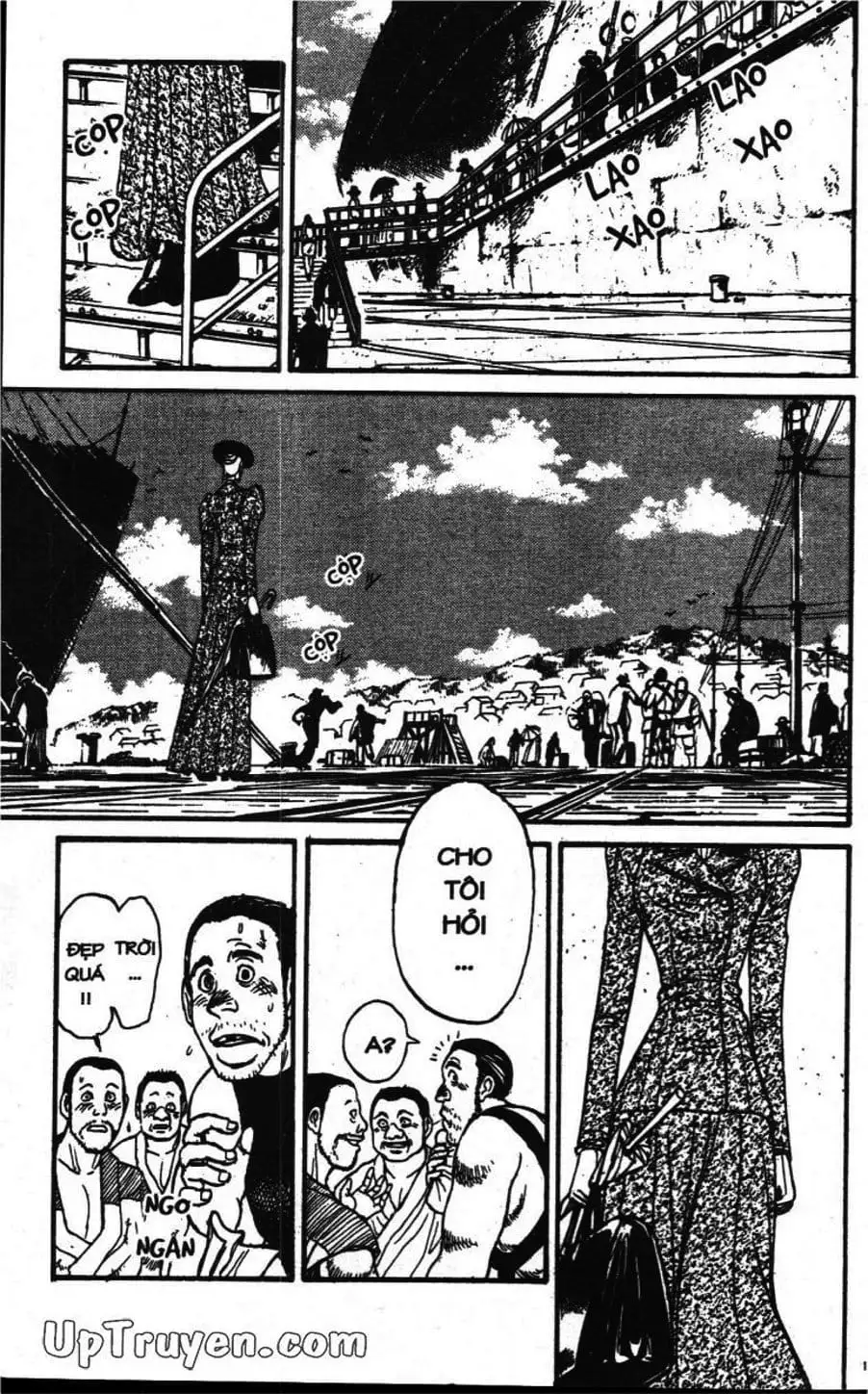 Truyện Tranh Gánh Xiếc Quái Dị - Karakuri Circus trang 5