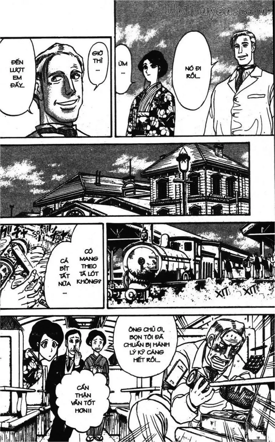 Truyện Tranh Gánh Xiếc Quái Dị - Karakuri Circus trang 5