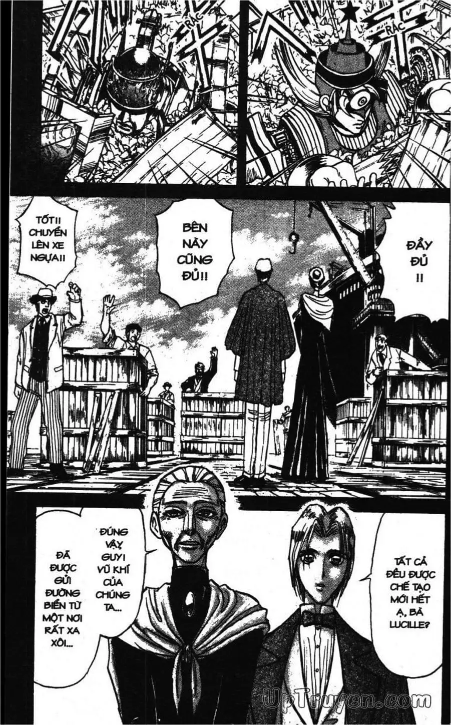 Truyện Tranh Gánh Xiếc Quái Dị - Karakuri Circus trang 5