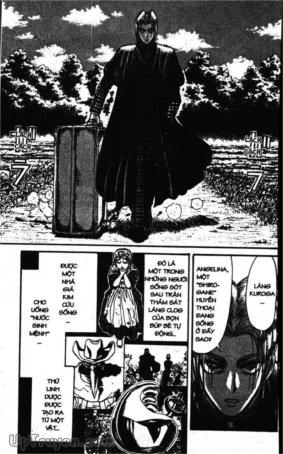 Truyện Tranh Gánh Xiếc Quái Dị - Karakuri Circus trang 5