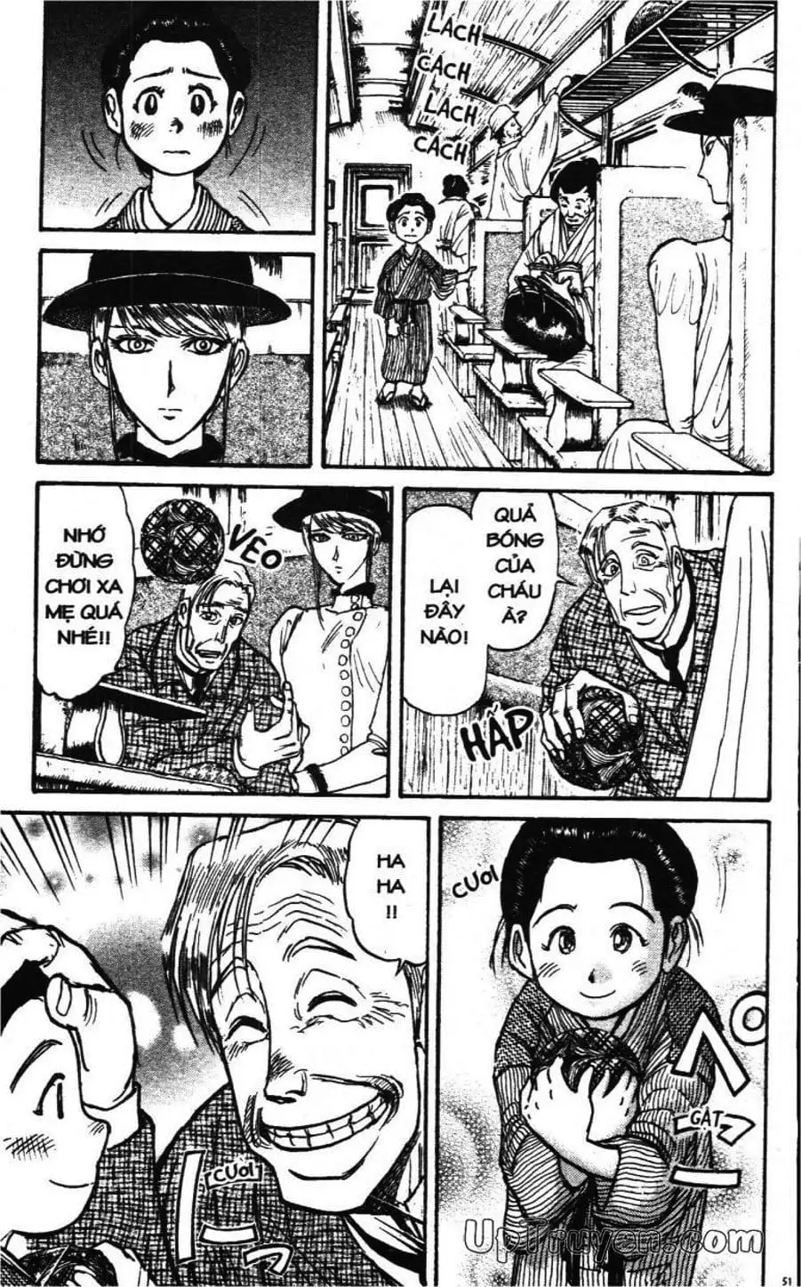 Truyện Tranh Gánh Xiếc Quái Dị - Karakuri Circus trang 5