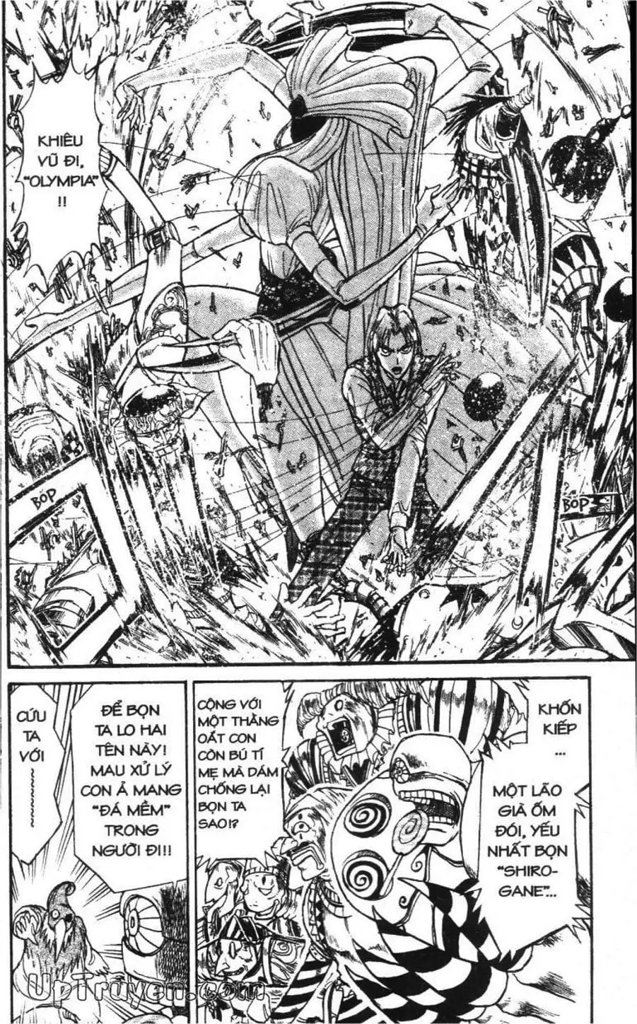 Truyện Tranh Gánh Xiếc Quái Dị - Karakuri Circus trang 5