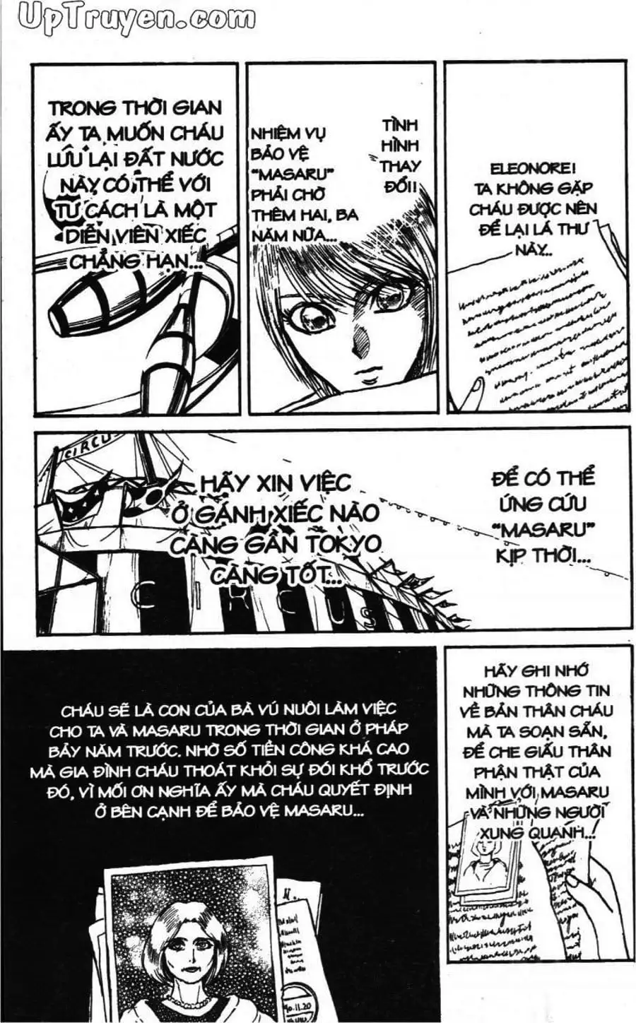 Truyện Tranh Gánh Xiếc Quái Dị - Karakuri Circus trang 5