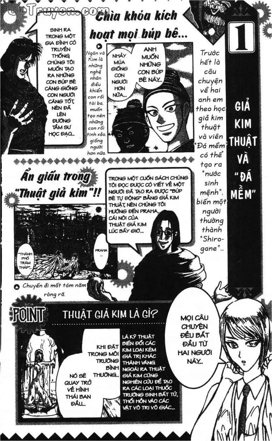 Truyện Tranh Gánh Xiếc Quái Dị - Karakuri Circus trang 5