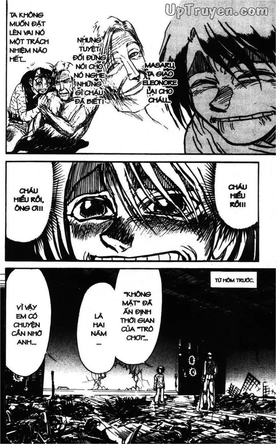 Truyện Tranh Gánh Xiếc Quái Dị - Karakuri Circus trang 5
