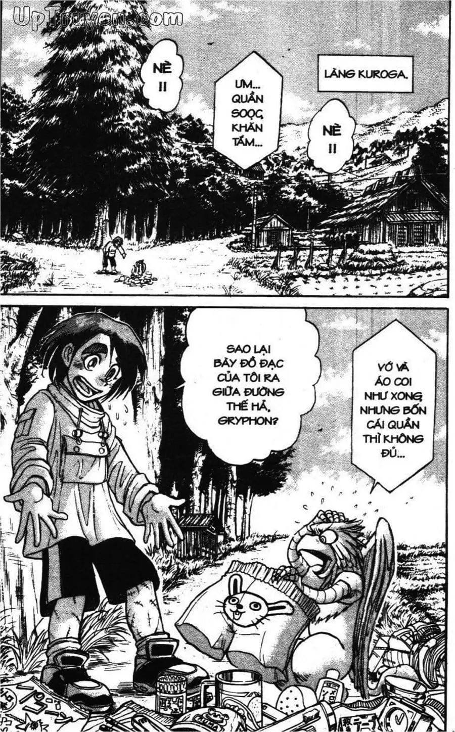 Truyện Tranh Gánh Xiếc Quái Dị - Karakuri Circus trang 5