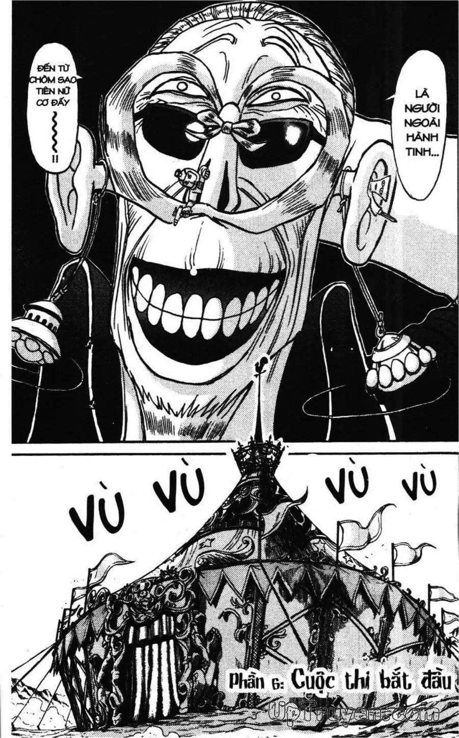 Truyện Tranh Gánh Xiếc Quái Dị - Karakuri Circus trang 5