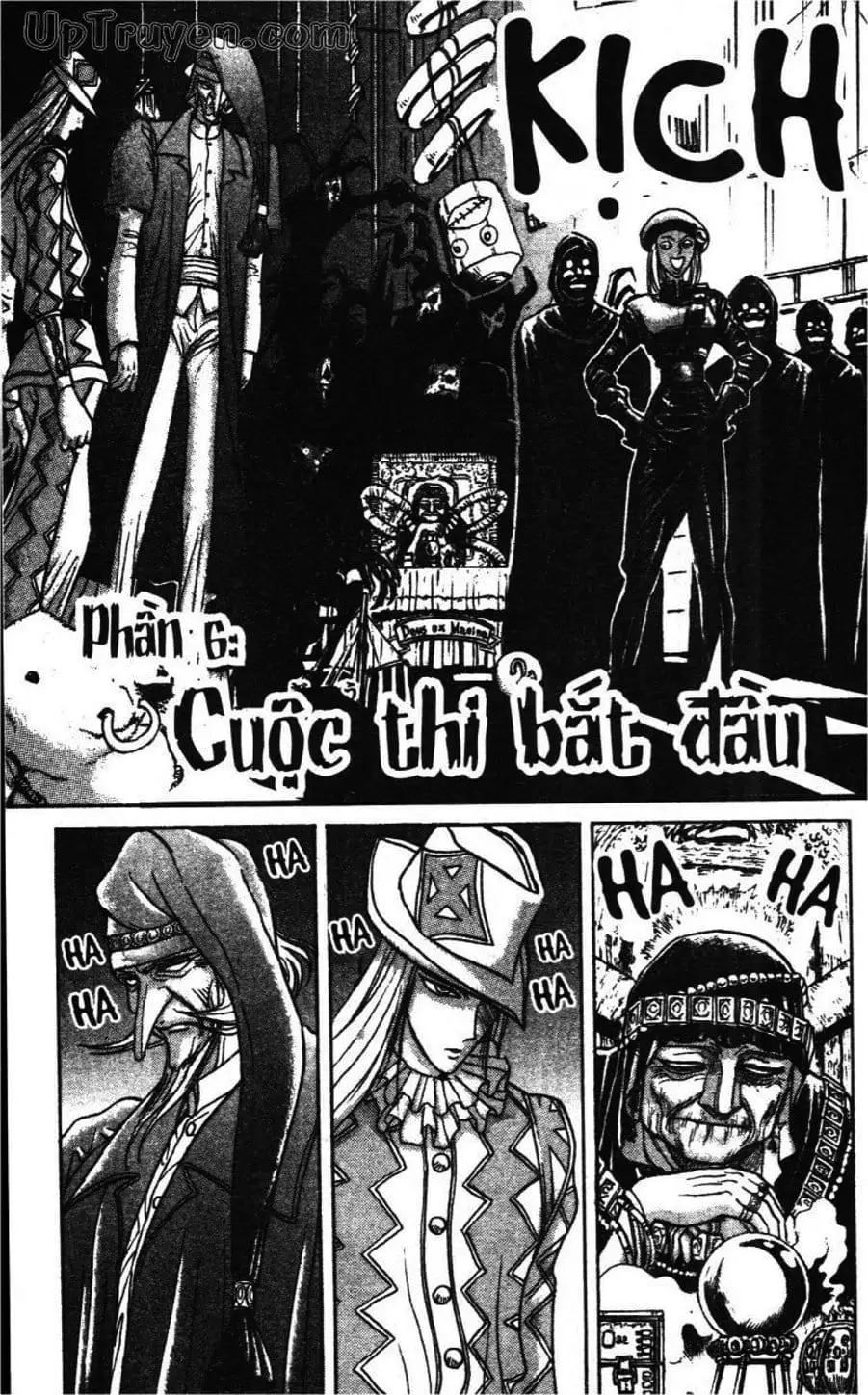 Truyện Tranh Gánh Xiếc Quái Dị - Karakuri Circus trang 5