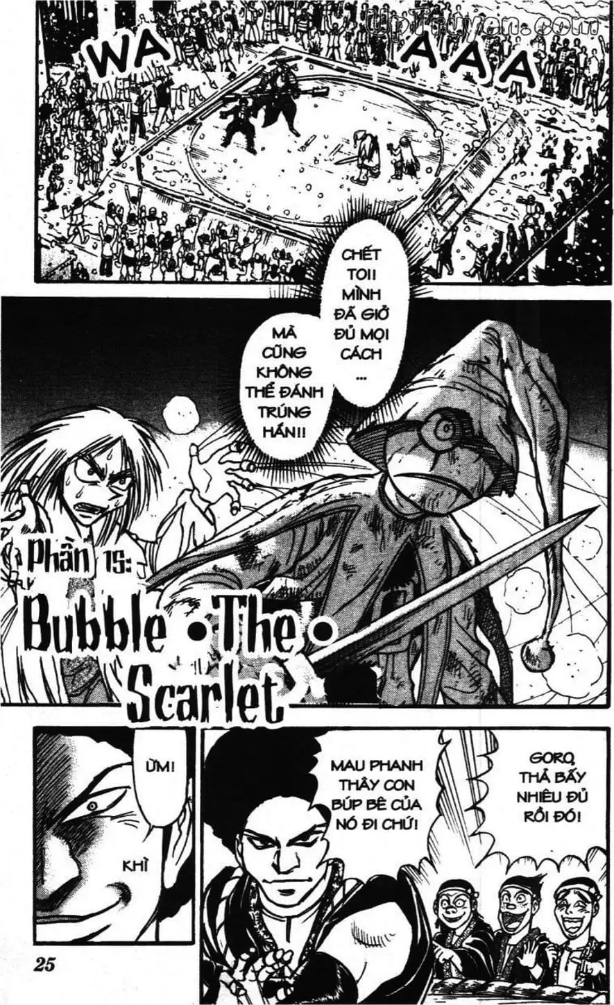 Truyện Tranh Gánh Xiếc Quái Dị - Karakuri Circus trang 5