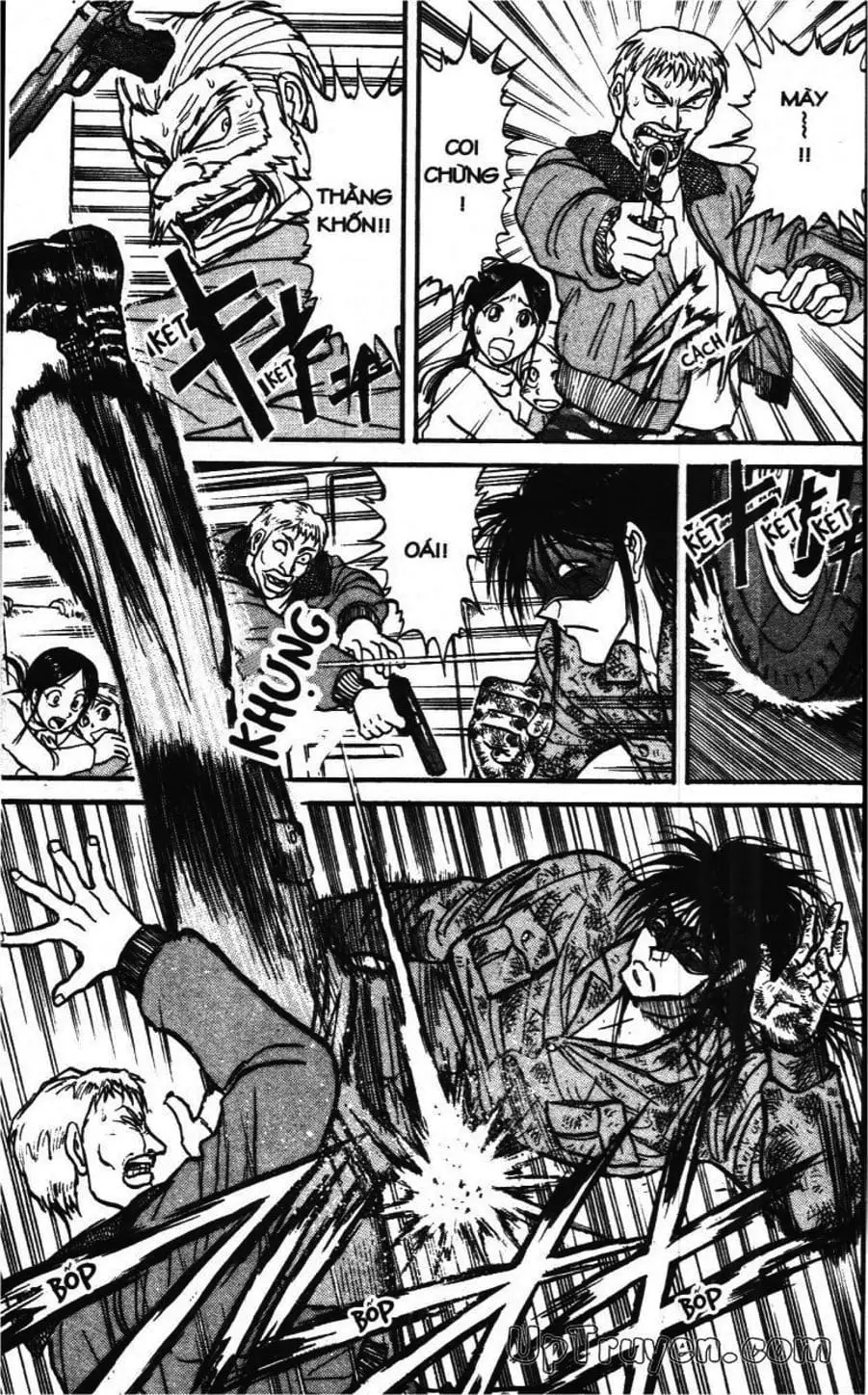 Truyện Tranh Gánh Xiếc Quái Dị - Karakuri Circus trang 5
