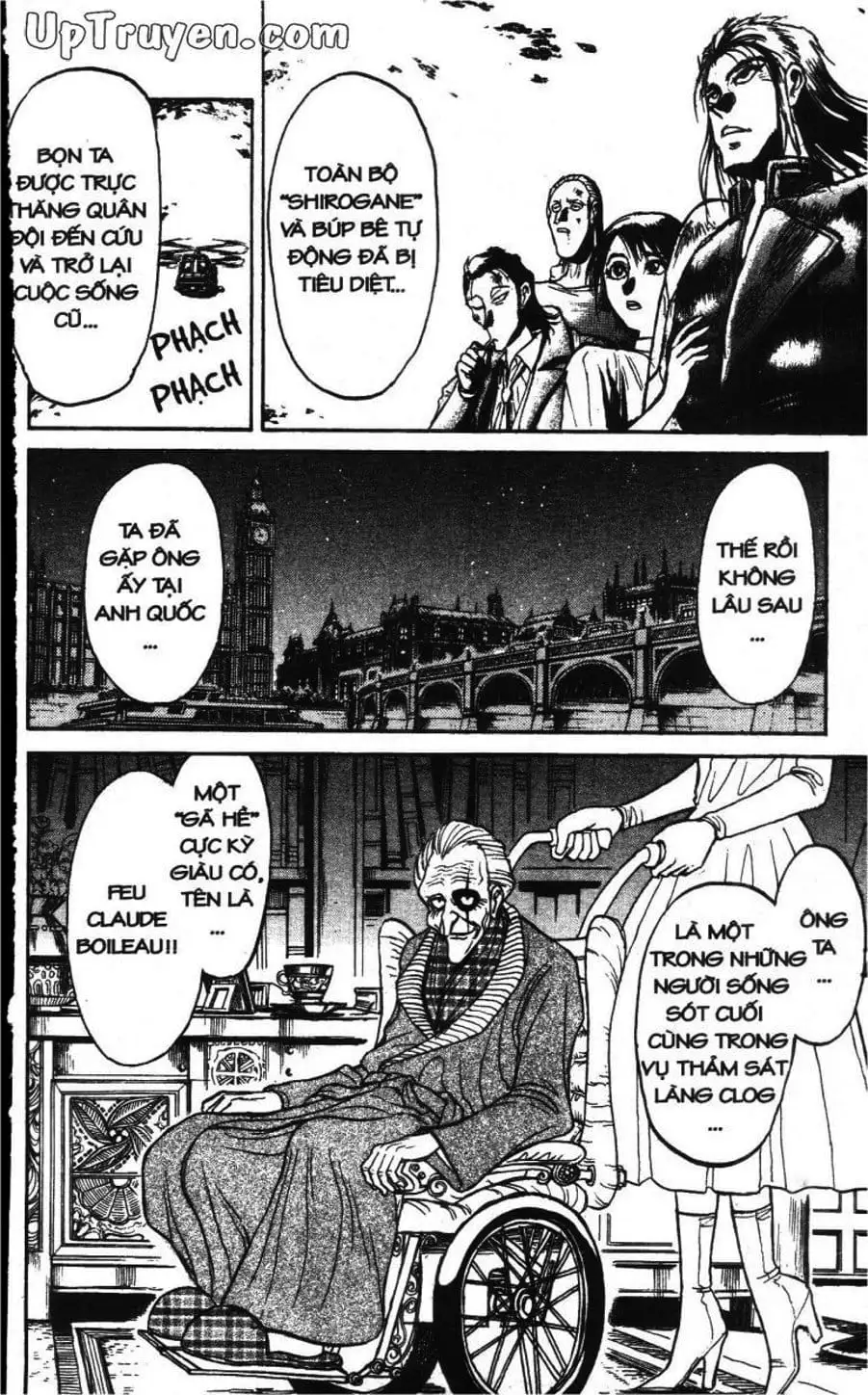 Truyện Tranh Gánh Xiếc Quái Dị - Karakuri Circus trang 5