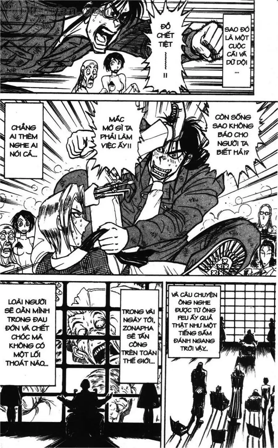 Truyện Tranh Gánh Xiếc Quái Dị - Karakuri Circus trang 5