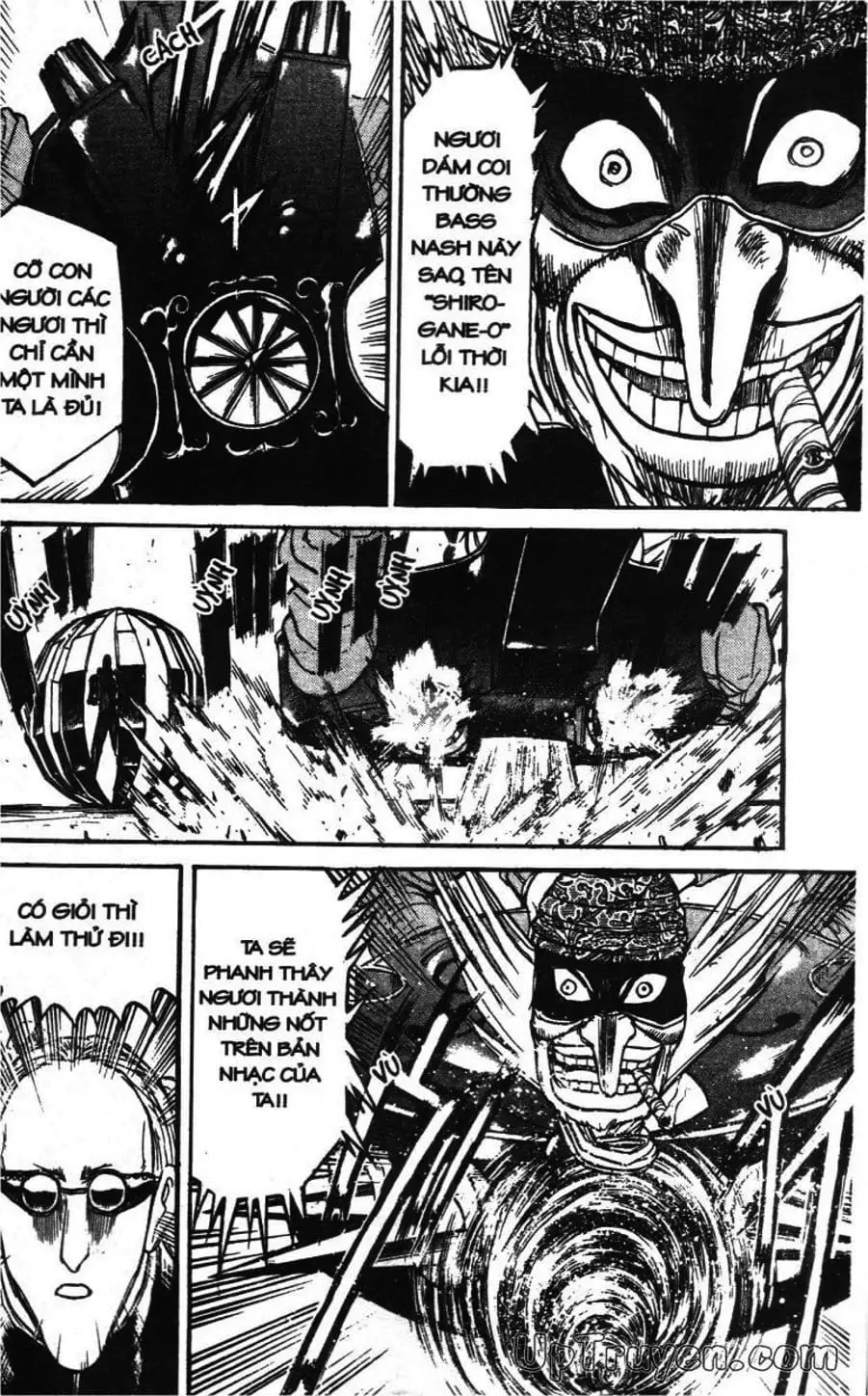 Truyện Tranh Gánh Xiếc Quái Dị - Karakuri Circus trang 5