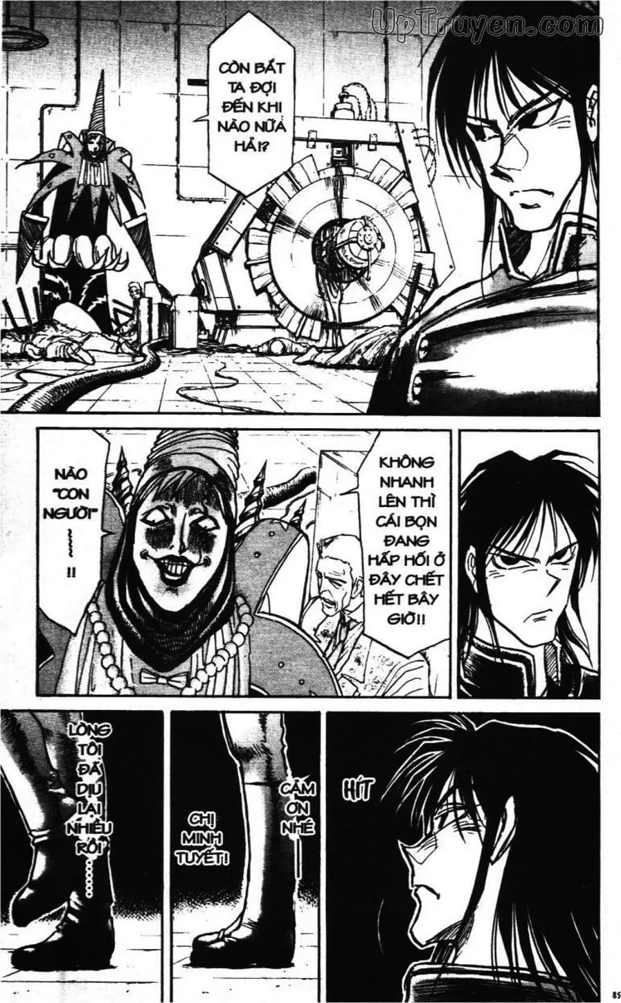 Truyện Tranh Gánh Xiếc Quái Dị - Karakuri Circus trang 5