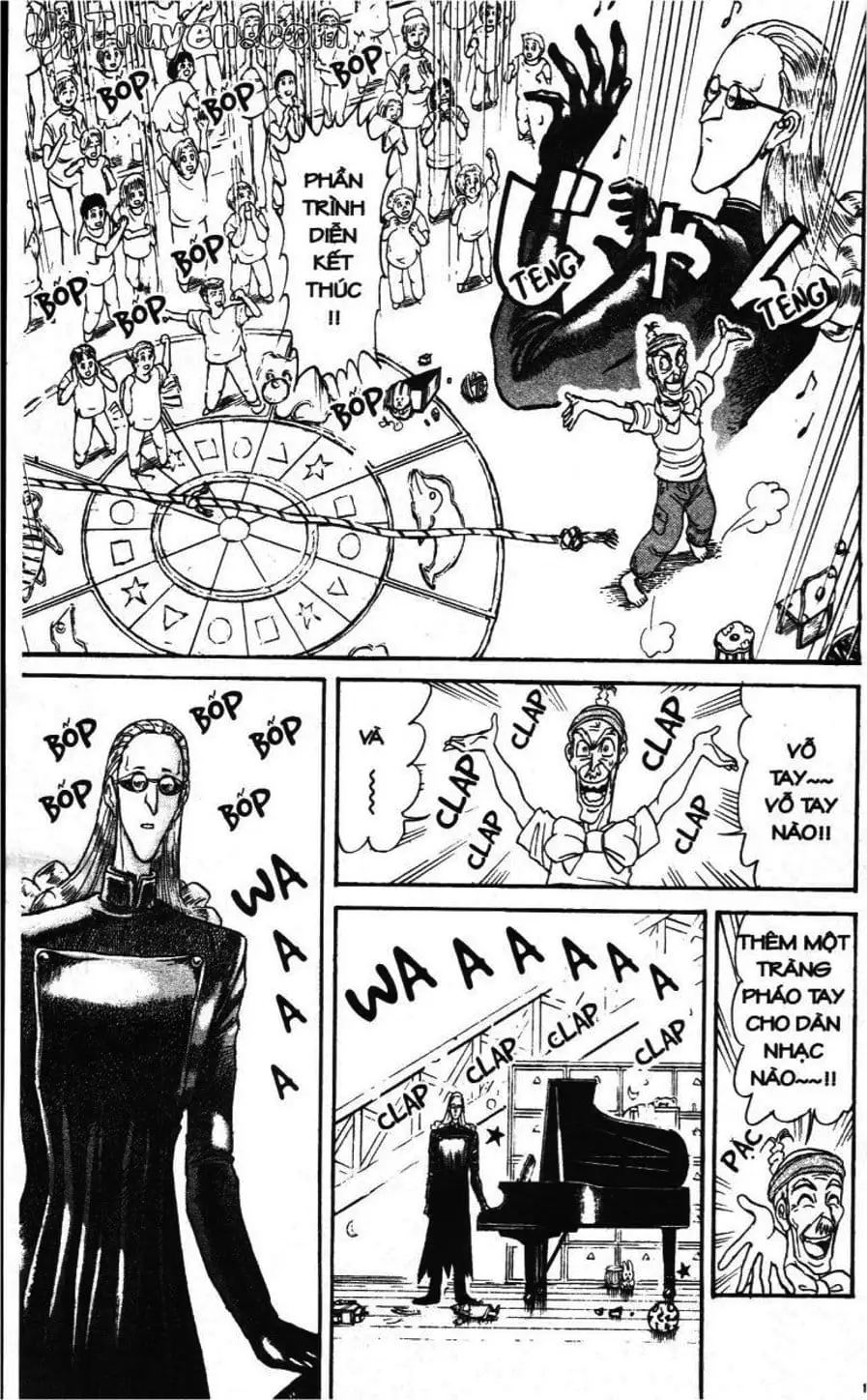 Truyện Tranh Gánh Xiếc Quái Dị - Karakuri Circus trang 5