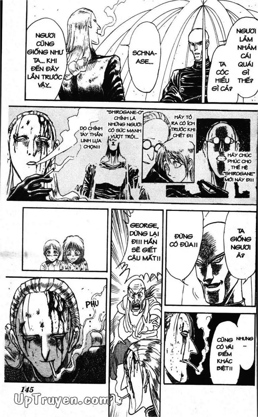 Truyện Tranh Gánh Xiếc Quái Dị - Karakuri Circus trang 5