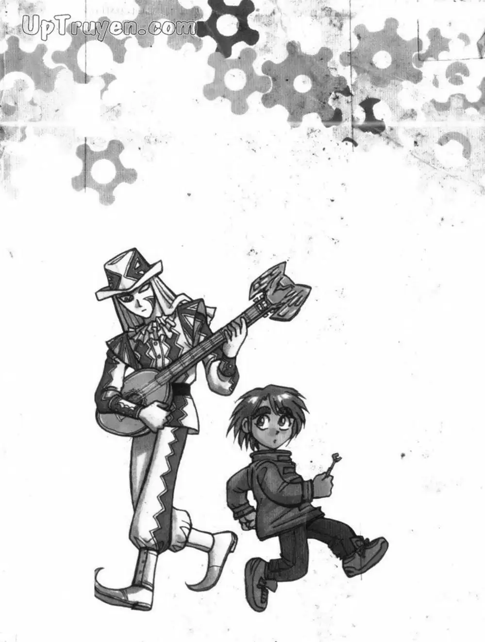 Truyện Tranh Gánh Xiếc Quái Dị - Karakuri Circus trang 5