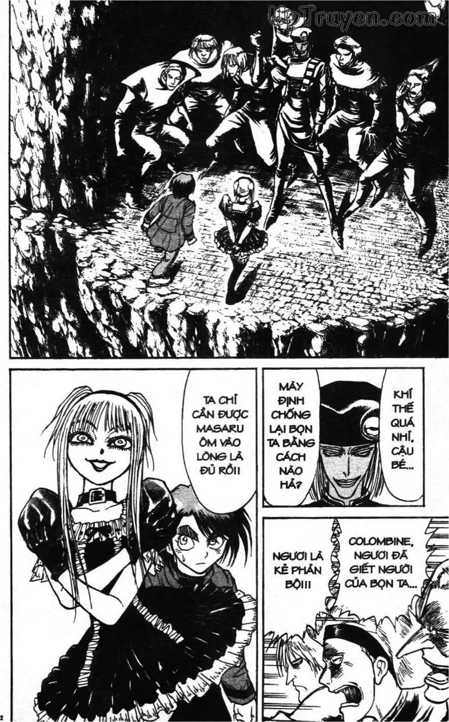 Truyện Tranh Gánh Xiếc Quái Dị - Karakuri Circus trang 5