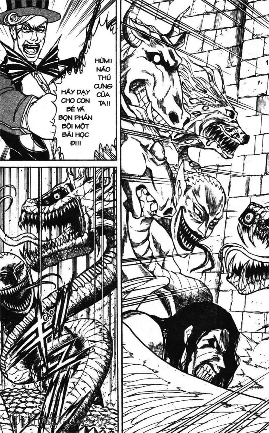 Truyện Tranh Gánh Xiếc Quái Dị - Karakuri Circus trang 5