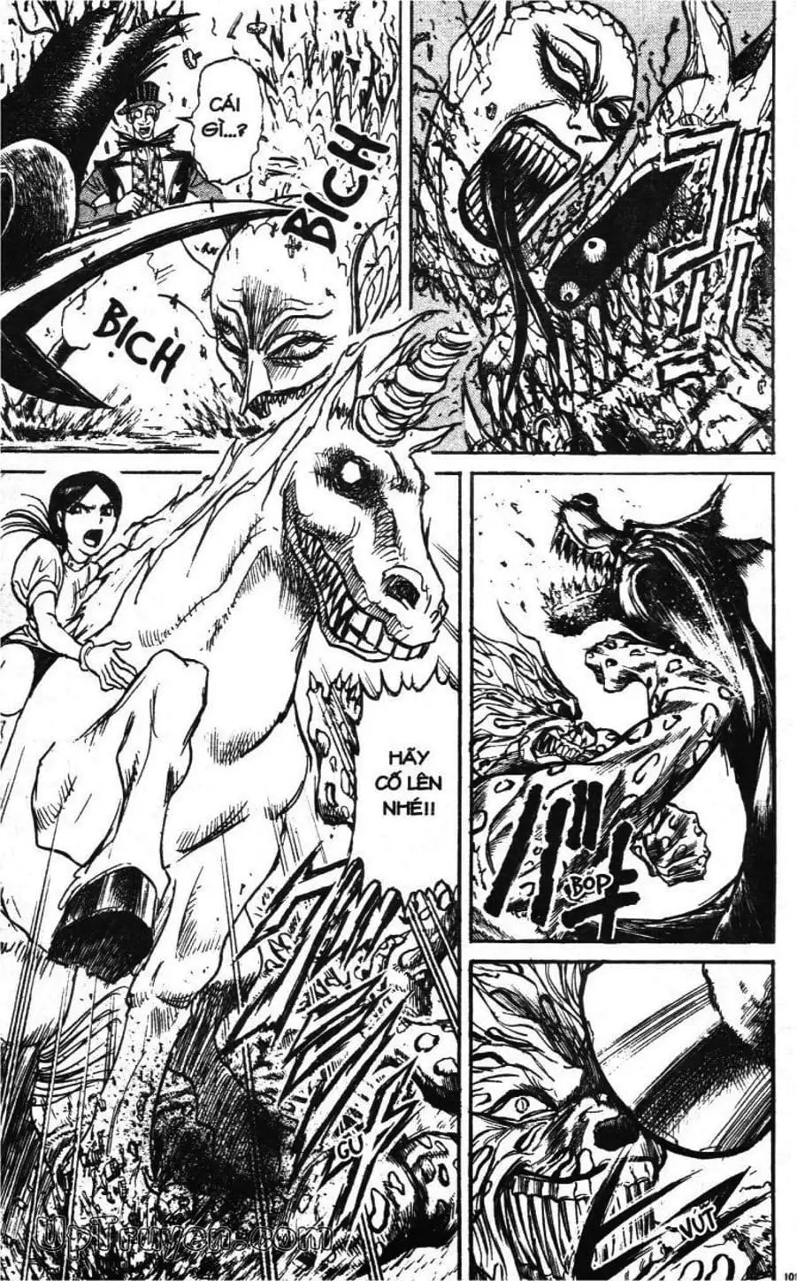 Truyện Tranh Gánh Xiếc Quái Dị - Karakuri Circus trang 5