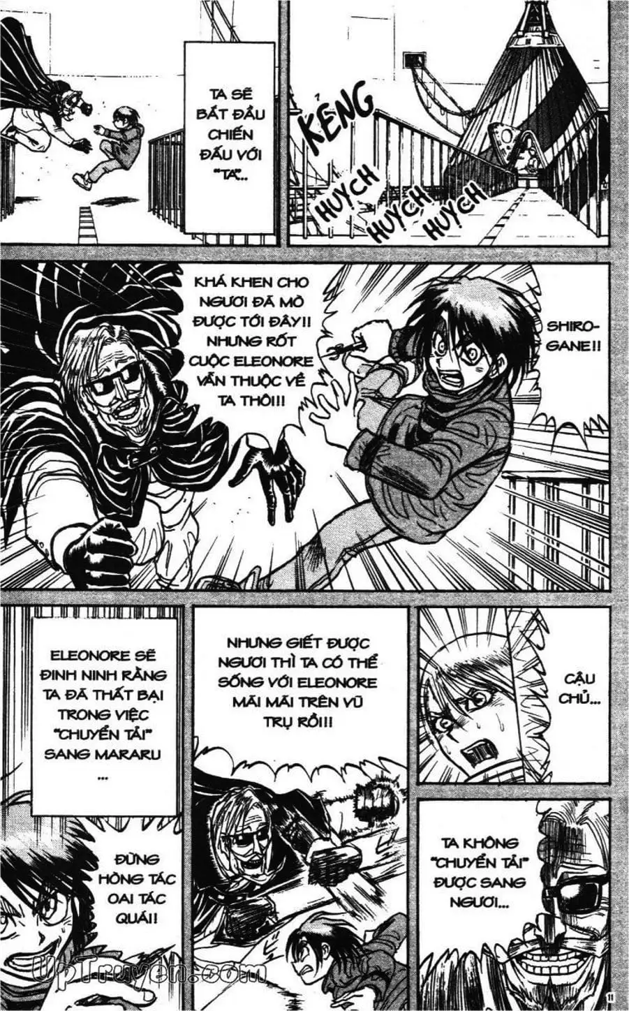 Truyện Tranh Gánh Xiếc Quái Dị - Karakuri Circus trang 5