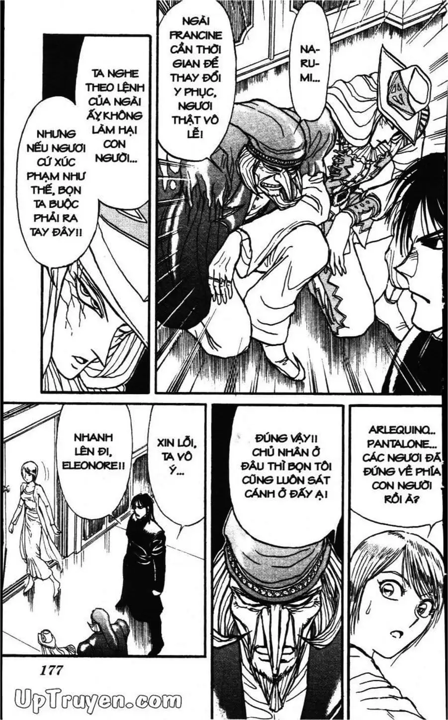 Truyện Tranh Gánh Xiếc Quái Dị - Karakuri Circus trang 5