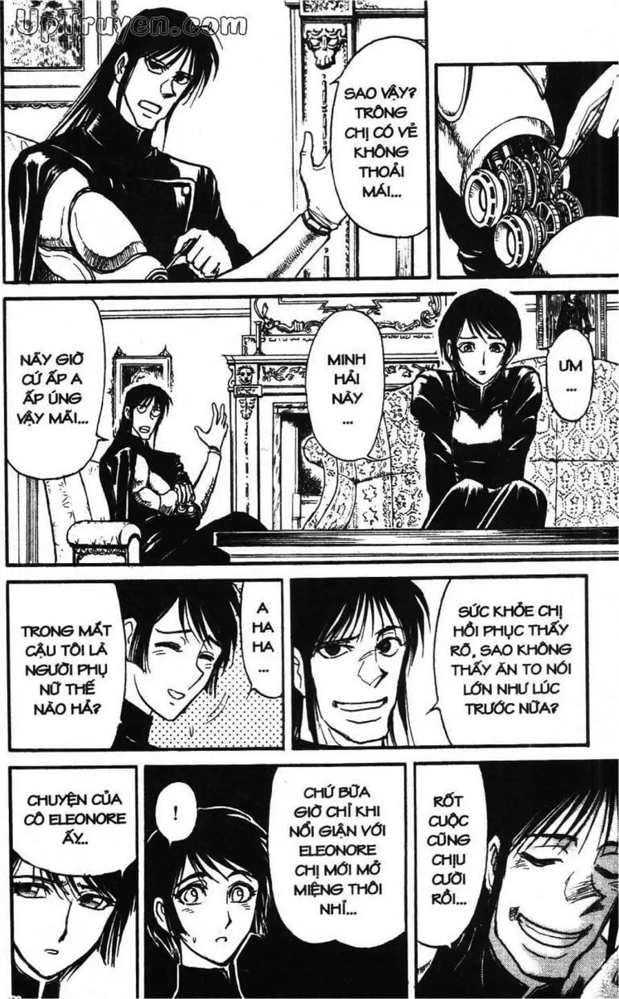 Truyện Tranh Gánh Xiếc Quái Dị - Karakuri Circus trang 5