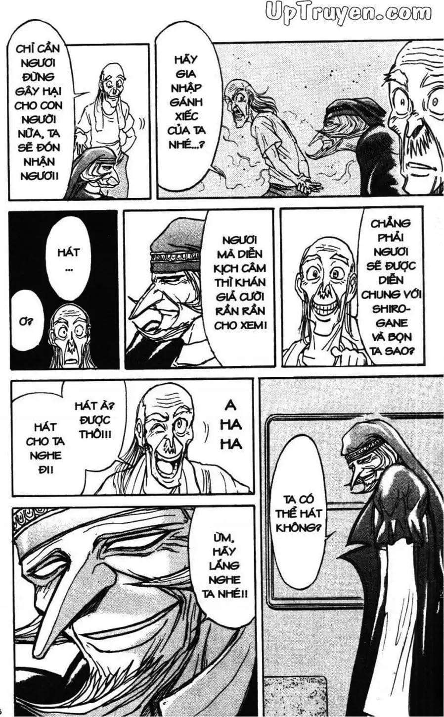 Truyện Tranh Gánh Xiếc Quái Dị - Karakuri Circus trang 5