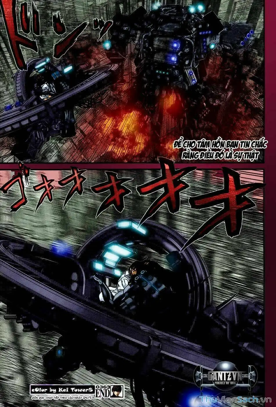 Truyện Tranh Gantz trang 6