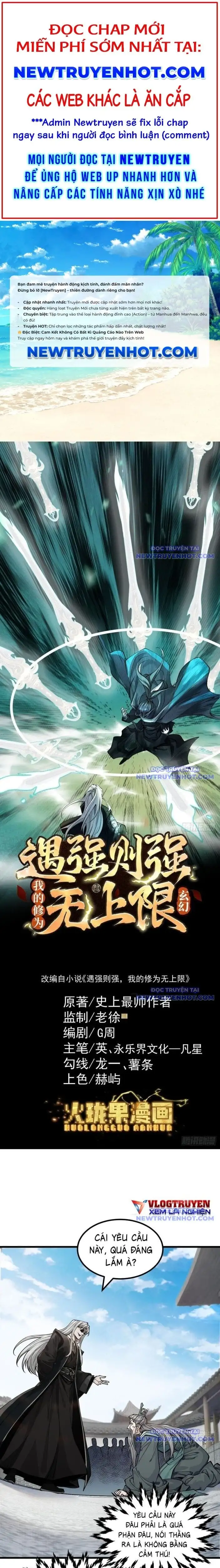 Truyện Tranh Gặp Mạnh Thì Càng Mạnh, Tu Vi Của Ta Không Giới Hạn trang 9