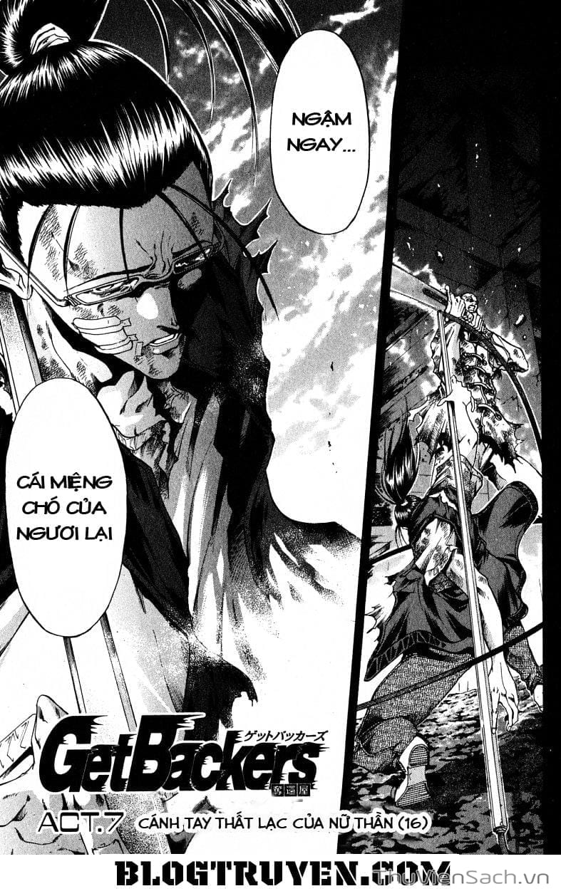 Truyện Tranh Người Thu Hồi - Get Backers trang 8