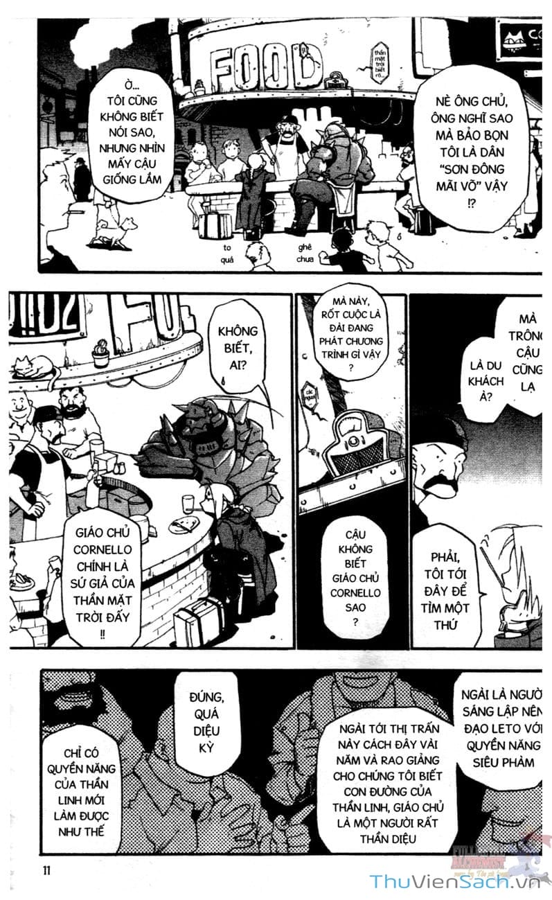 Truyện Tranh Giả Kim Thuật Sư trang 4