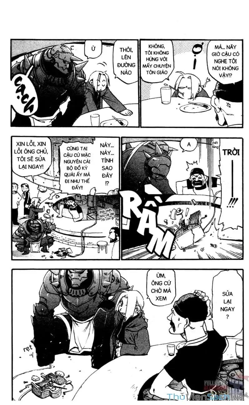 Truyện Tranh Giả Kim Thuật Sư trang 4