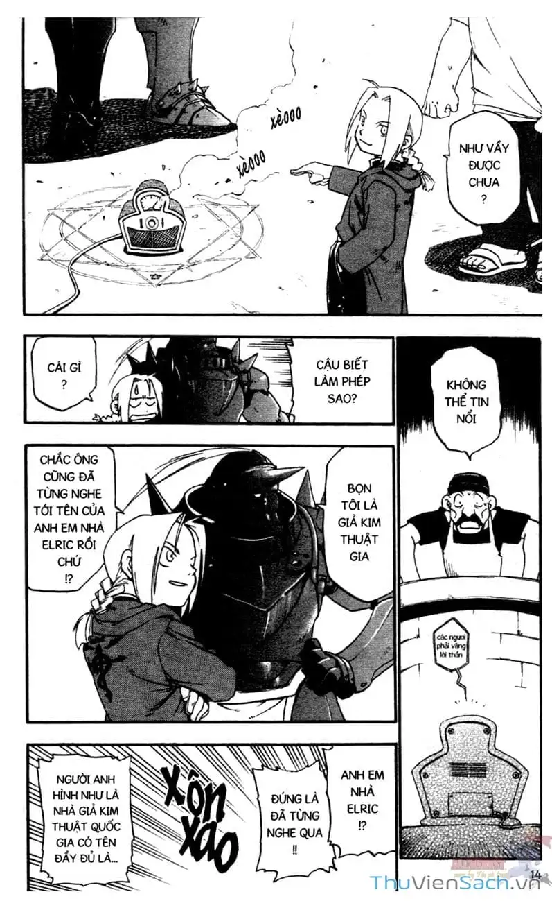 Truyện Tranh Giả Kim Thuật Sư trang 4