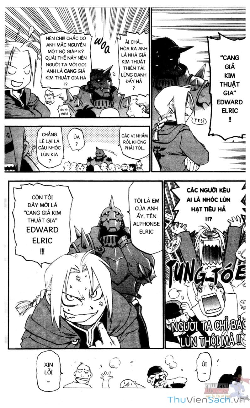 Truyện Tranh Giả Kim Thuật Sư trang 4