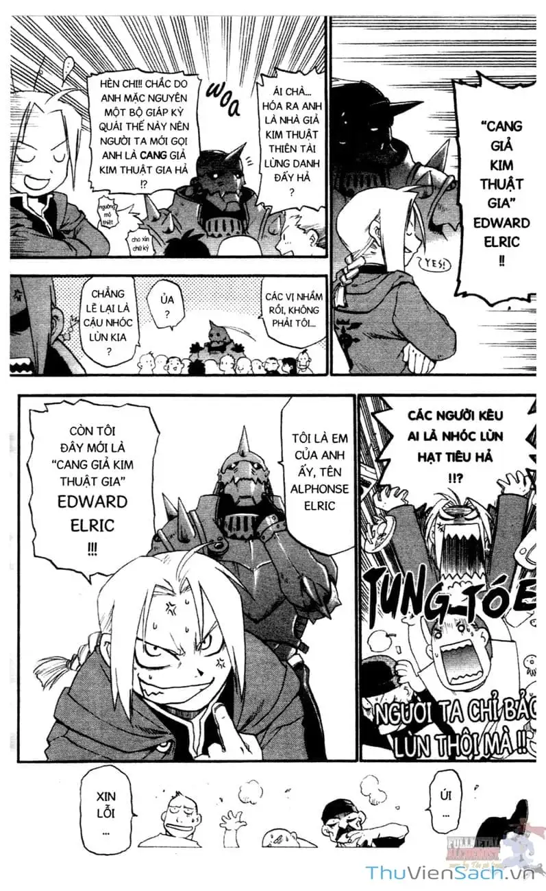 Truyện Tranh Giả Kim Thuật Sư trang 4