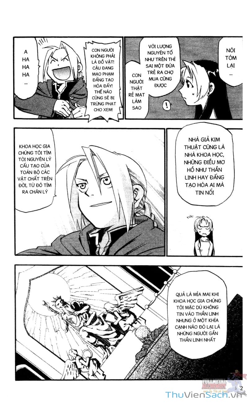 Truyện Tranh Giả Kim Thuật Sư trang 4