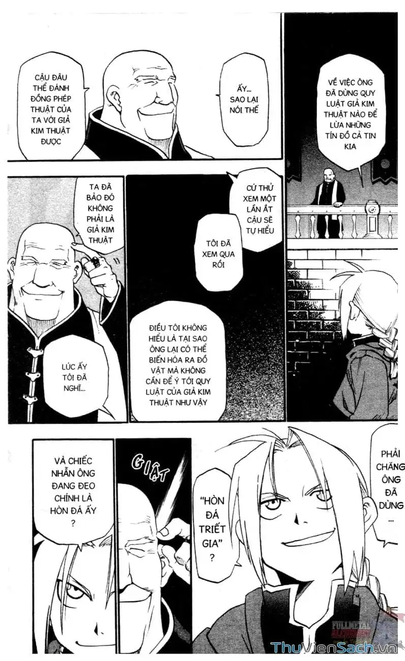 Truyện Tranh Giả Kim Thuật Sư trang 4