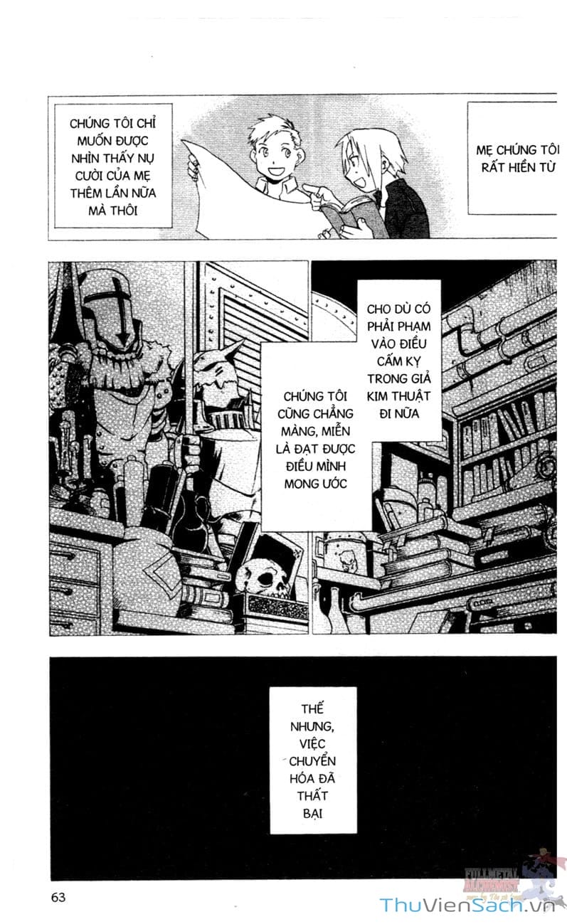 Truyện Tranh Giả Kim Thuật Sư trang 4