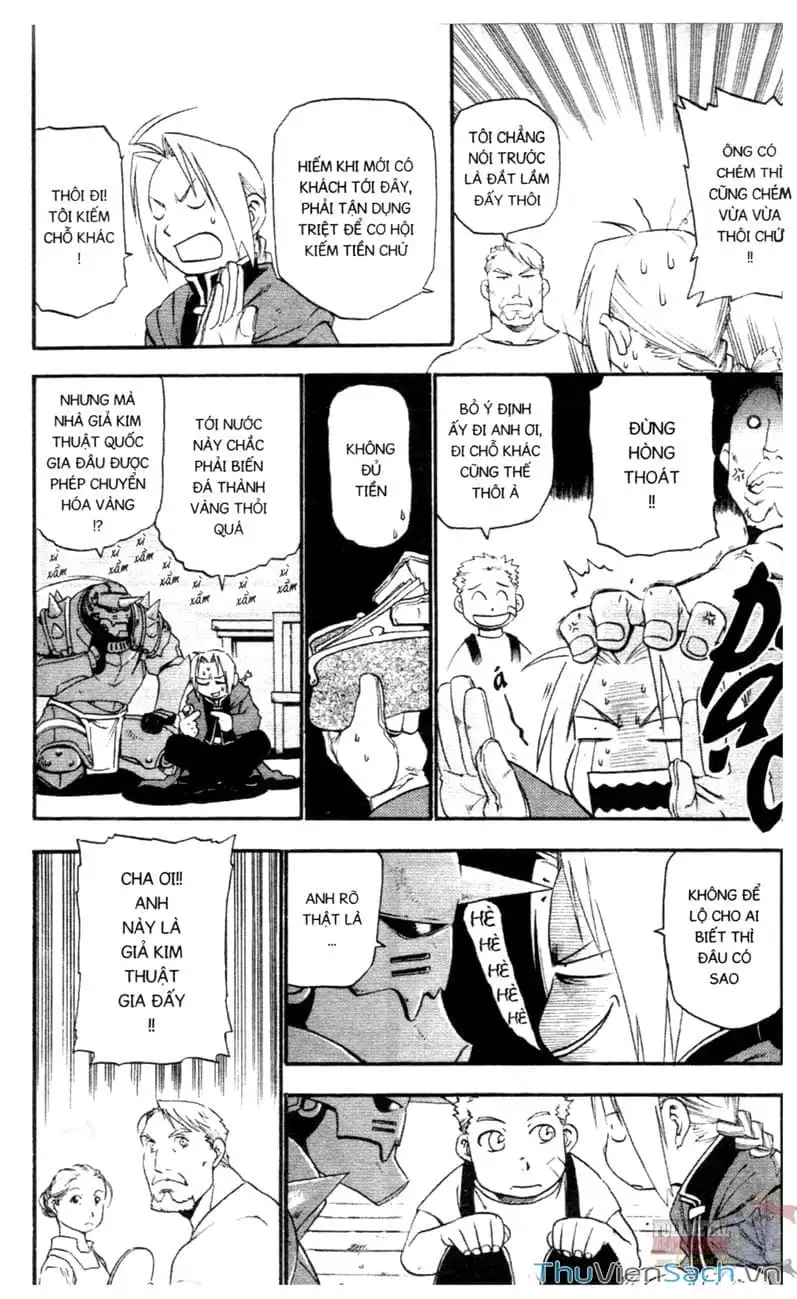 Truyện Tranh Giả Kim Thuật Sư trang 4