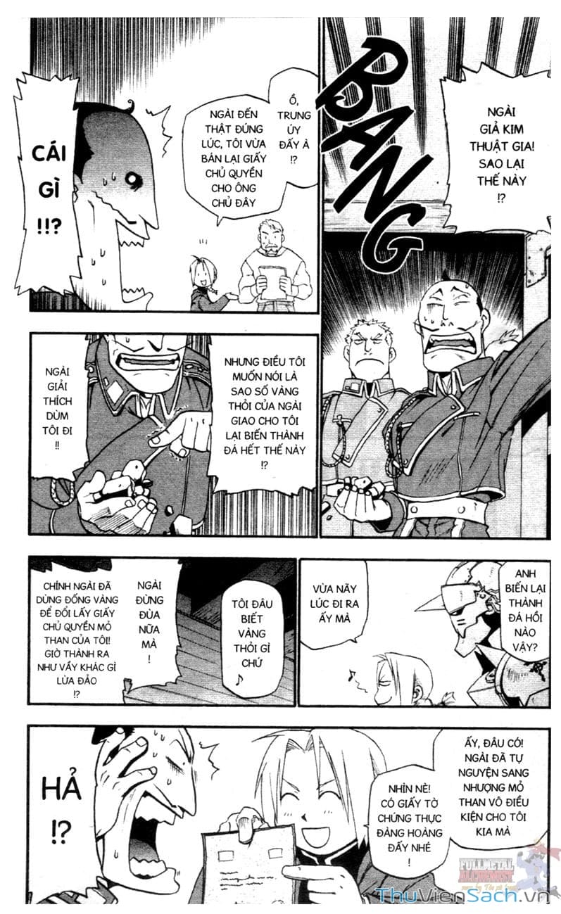 Truyện Tranh Giả Kim Thuật Sư trang 4