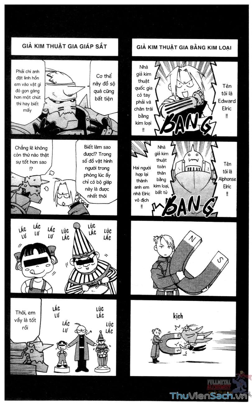 Truyện Tranh Giả Kim Thuật Sư trang 4