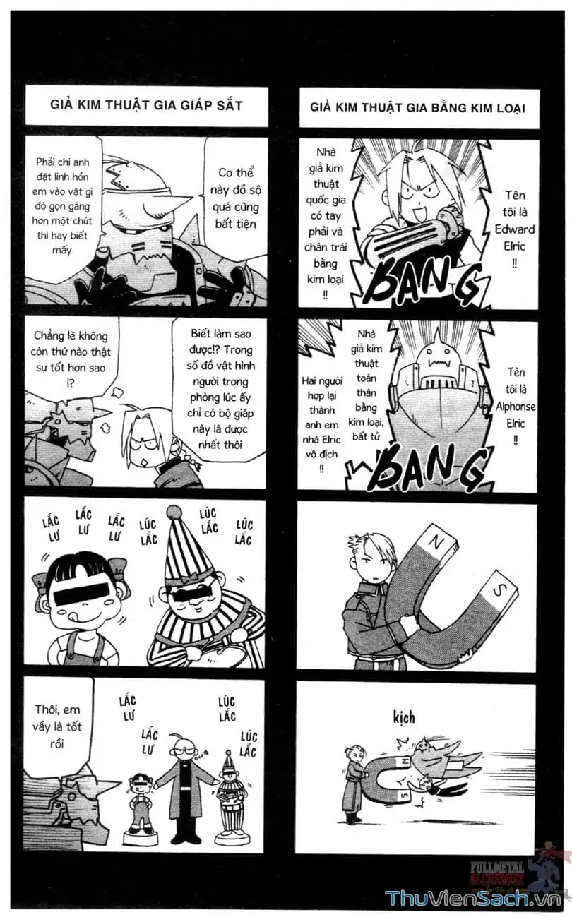 Truyện Tranh Giả Kim Thuật Sư trang 4