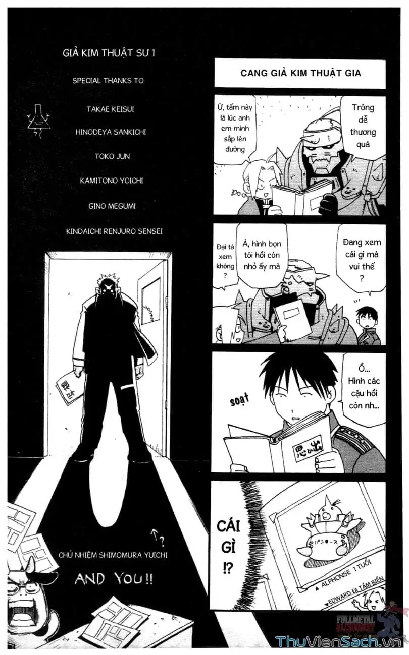 Truyện Tranh Giả Kim Thuật Sư trang 4