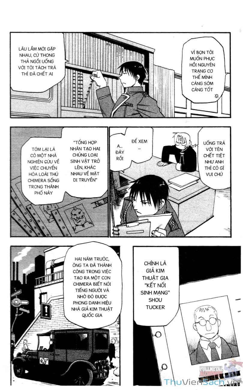 Truyện Tranh Giả Kim Thuật Sư trang 4