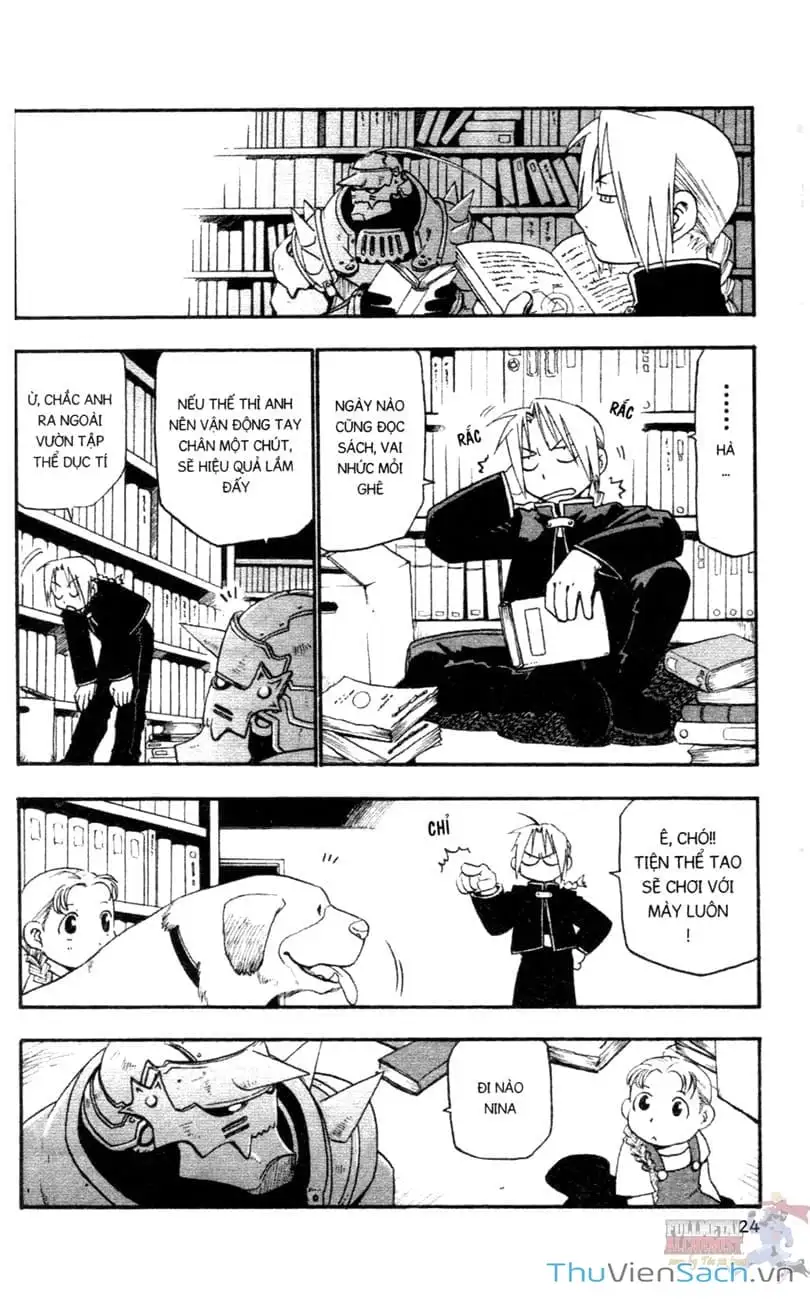 Truyện Tranh Giả Kim Thuật Sư trang 4